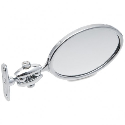 Oval 'A' Post Fitting Vintage Mirror - Flat Glass image #1