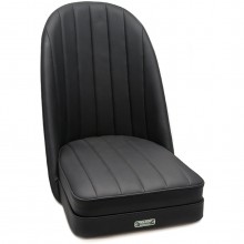 Sports Bucket Seat in Black PVC