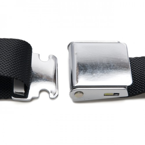 Classic Type Seat Belt 3 Point with Chromed Buckle image #3