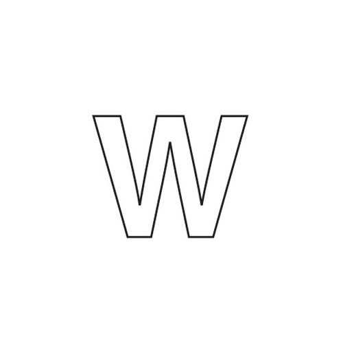 80mm Adhesive Registration W White image #1