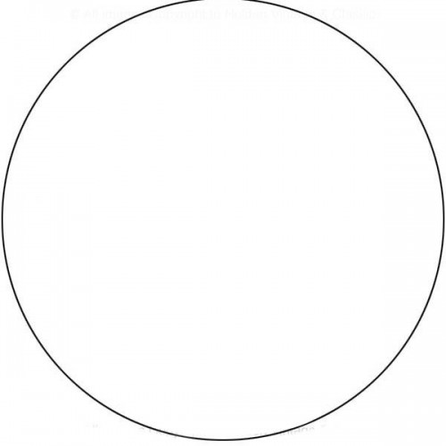 White Roundel 18 inch - Round image #1
