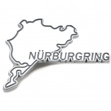 Nurburgring Chromed Adhesive Badge