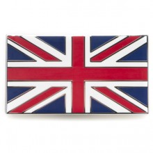 Union Jack Enamelled Adhesive Badge