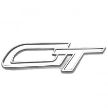 GT Badge - Chrome