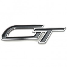 GT Badge - Chrome and Black