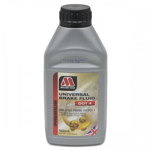 Millers Universal Brake Fluid Dot 4 - 500ml image #1