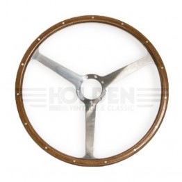 Aston Martin DB4/5/6 16in Steering Wheel - Polished Spokes