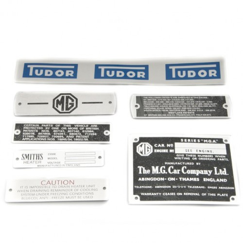 DECAL KIT MGA ROADSTER 1955-62 image #1