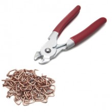 Hog Rings. Supplied as a pack of 100