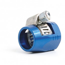 Hose Clip/Finisher 1/4 in (Blue)