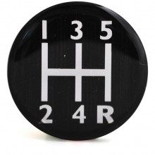Decal for Gear Knobs 5 Speed