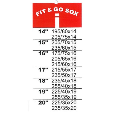                                             Fit and Go Snow Sox - Size I
                                           