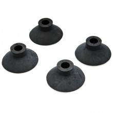 Rubber Feet, for use on Boot Racks - Set of 4