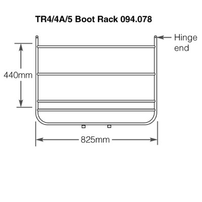                                             Triumph TR4/4A/5 Chrome
                                           