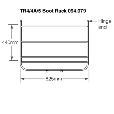                                             Triumph TR4/4A/5 Stainless
                                           