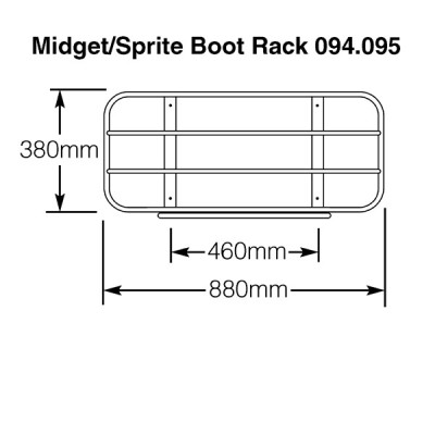                                              Midget/Sprite Stainless Steel
                                           