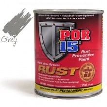 POR-15 Rust Preventative Paint - Grey - 0.473 litre