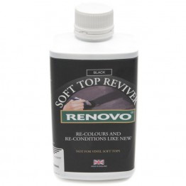 Renovo Soft Top Reviver - Black 500ml