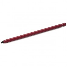 Robertson Driver Bit for No 4/5 Screws - 150mm long - Red