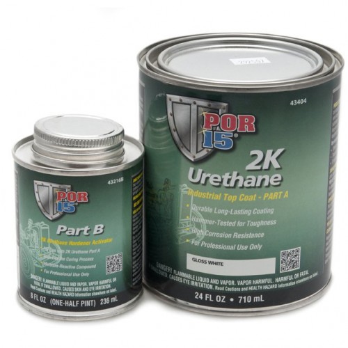 2K Urethane Paint - White - 0.946 litre (US Quart) image #1