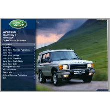 Original Technical Publications USB - Land Rover Discovery Series II 1999 to 2004