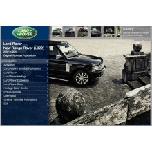 Original Technical Publications USB - Range Rover (L322) 2002 to 2010