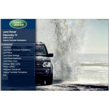 Original Technical Publications USB - Land Rover Discovery IV (LR4) 2009 to 2012