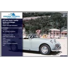 Original Technical Publications USB - Austin-Healey Sprite & MG Midget 1958 to 1979