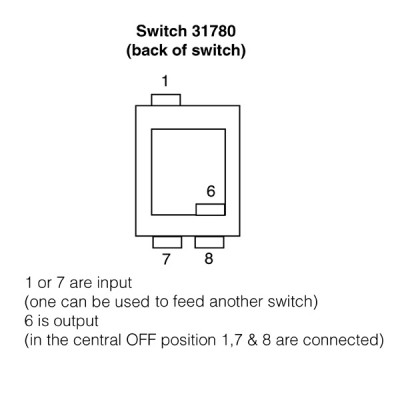                                             Lucas 57SA Type Off-on Toggle Switch with 20 mm Lever
                                           