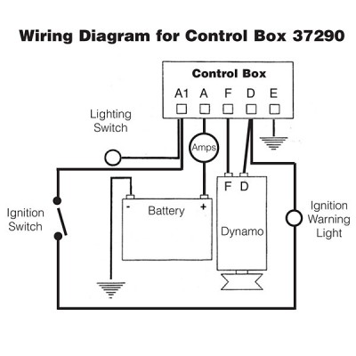                                             Dynamo Regulator Control Box Type RB106 - Lucar Terminals
                                           