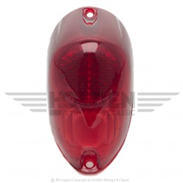 Lucas L549 Type Rear Lamp Lens Only - Red