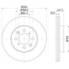 Brake Disc For Mg Mg Zr 105 06-1901 To 04-1905