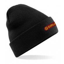 Girling Cuffed Beanie - Black