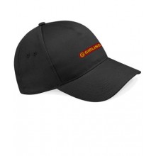 Girling 5 Panel Cap - Black