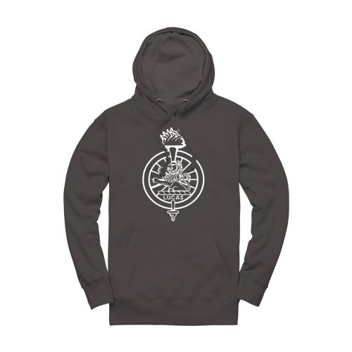 Lucas Flambeau Pullover Hoodie - Charcoal image #1