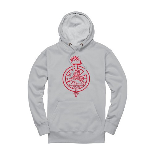 Lucas Flambeau Pullover Hoodie - Heather Grey image #3