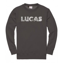 Lucas Distred S/Shrt in Charcoal