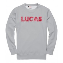 Lucas Distred S/Shrt in Heather Grey