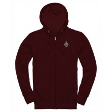 Lucas Flambeau Zip-Up Hoodie - Burgundy