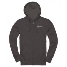 Lucas Zip-Up Hoodie - Charcoal