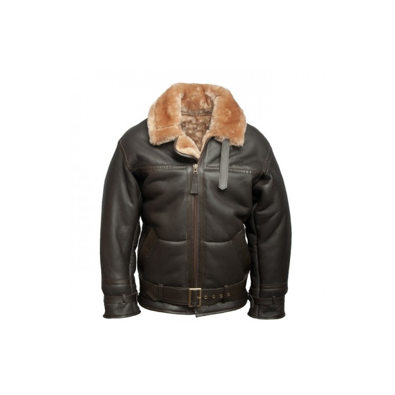 Leather Aviator Flying Jacket