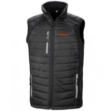 Girling Gilet  in Black/Grey