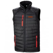 Girling Gilet  in Black/Red