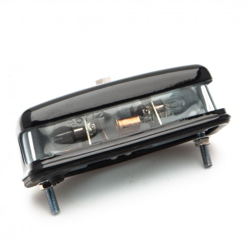 L467 LUCAS NUMBERPLATE LAMP BLACK