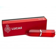 Lucas L651 Rear tail Lamp lens as fitted to US Market Jaguar E Type series 1 cars All Red 8512