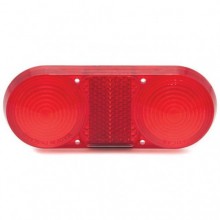 Lucas L671 Type Rear Lamp Lens Only - Red