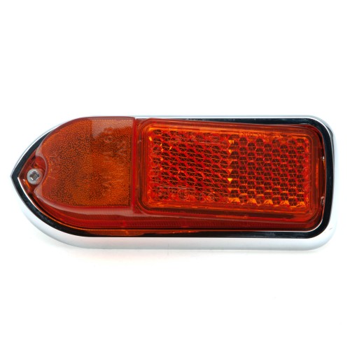 Lucas L824 Right hand front side marker lamp, deep lens image #1