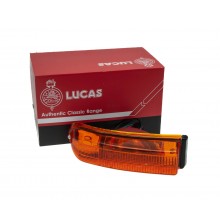 Lucas L901 Left Hand Side Front Indicator Lamp - Amber Lens C39823