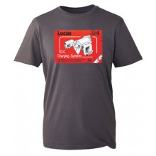 Lucas Chargng T-Shrt in Charcoal