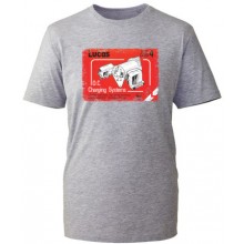 Lucas Chargng T-Shrt in Heather Grey